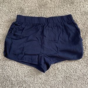Forever 21 Navy Blue Shorts